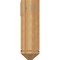 Ekena Millwork Merced Arts and Crafts Rough Sawn Bracket w/ Offset Brace, Western Red Cedar, 8"W x 26"D x 26"H BKT0806X26X26MRC03RWR - alternate 4